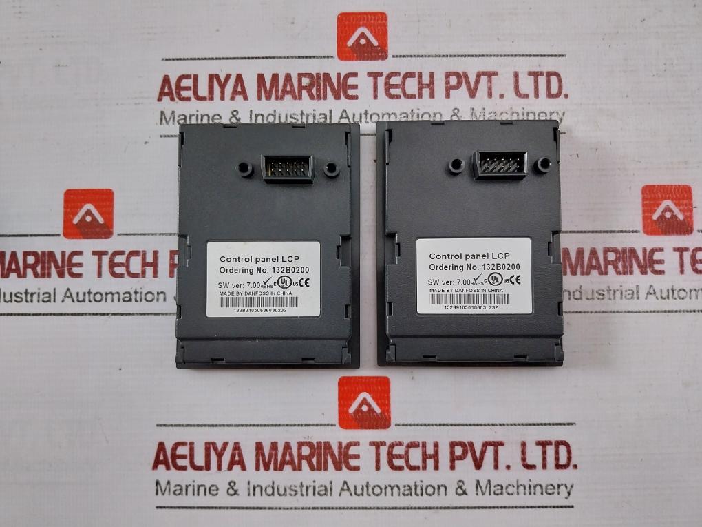 Danfoss 132B0200 Control Panel Lcp Sw Ver:7.00