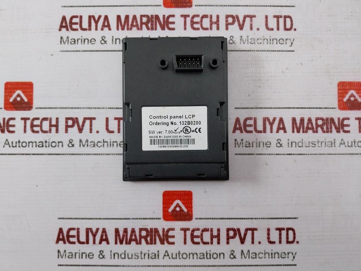 Danfoss 132B0200 Control Panel Lcp Sw Ver:7.00