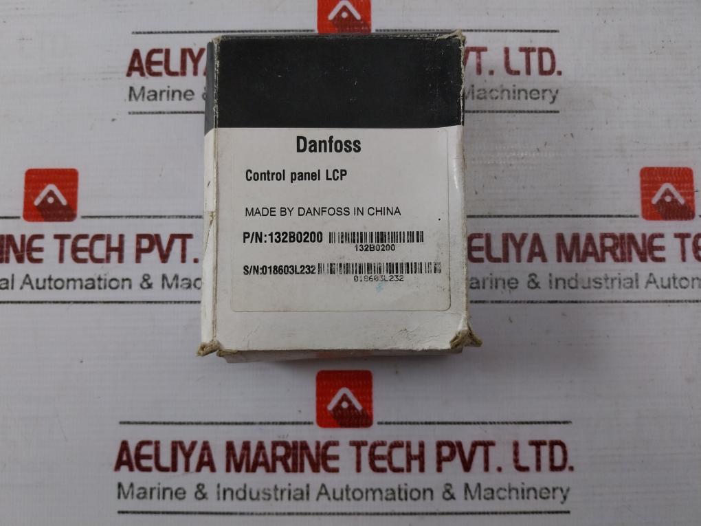 Danfoss 132B0200 Control Panel Lcp Sw Ver:7.00