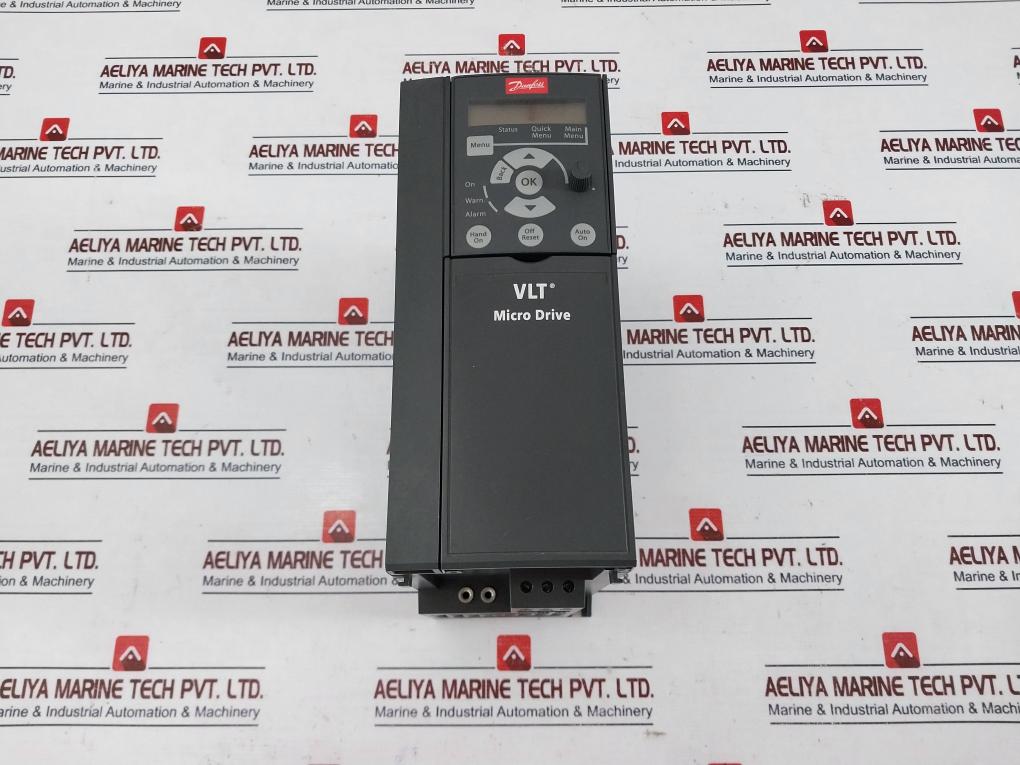 Danfoss 132f0030 Vlt Micro Drive Fc-051p7k5t4e20h3bxcxxxsxxx 7.5 Kw 10 Hp