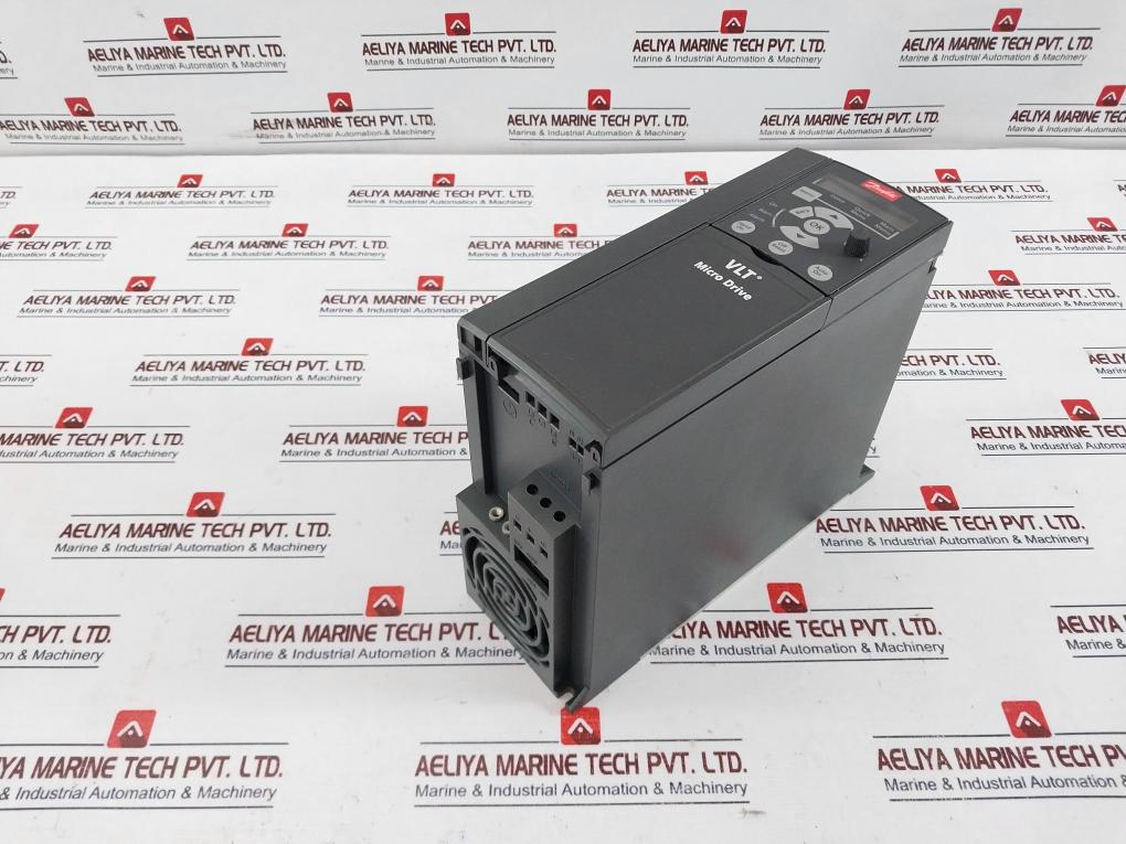 Danfoss 132f0030 Vlt Micro Drive Fc-051p7k5t4e20h3bxcxxxsxxx 7.5 Kw 10 Hp