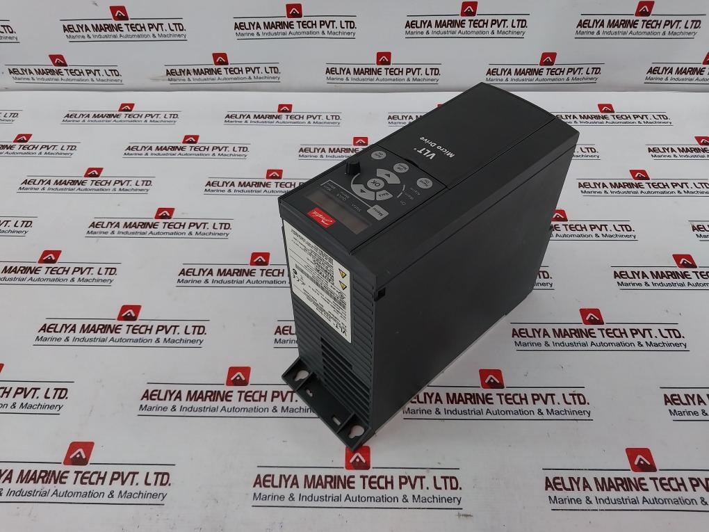 Danfoss 132f0030 Vlt Micro Drive Fc-051p7k5t4e20h3bxcxxxsxxx 7.5 Kw 10 Hp