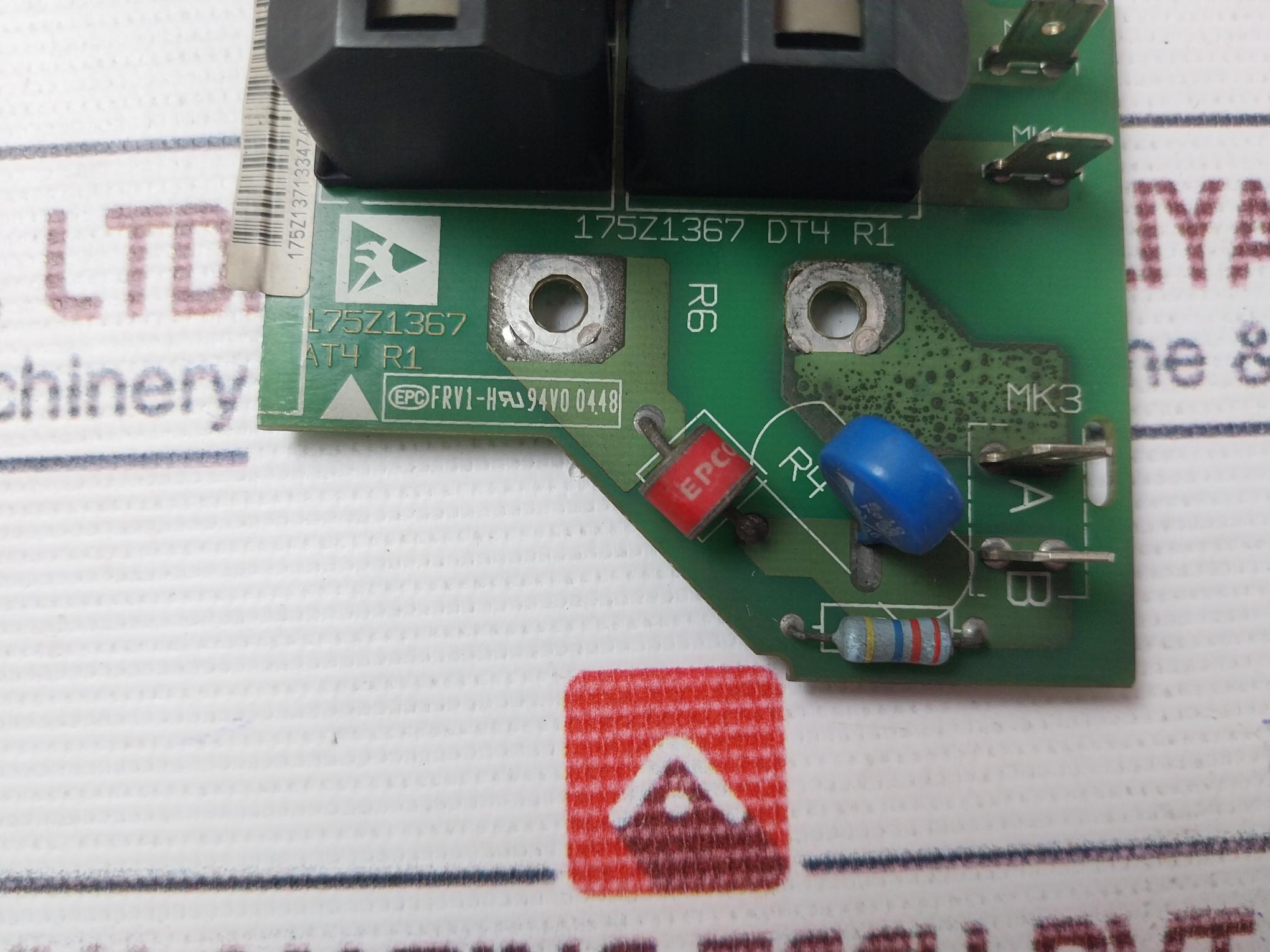 Danfoss 175Z1367 Dt4 R1 Current Detection Board Frv1-h