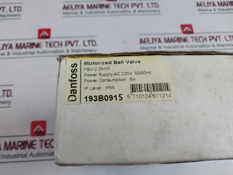 Danfoss 193B0915 Motorized Ball Valve Fbv-2 Dn15 Ac 220V 50/60Hz