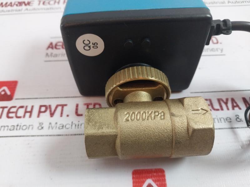 Danfoss 193B0915 Motorized Ball Valve Fbv-2 Dn15 Ac 220V 50/60Hz