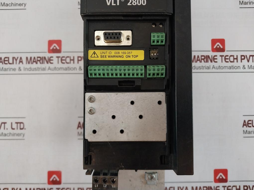 Danfoss 195N1049 Vlt 2800 Drive Controller Model 45°C / 113°F (Not Working)