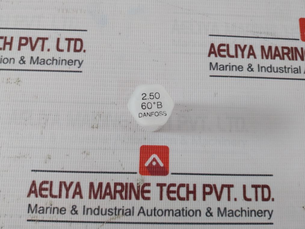 Danfoss 2.50 Usgal/H Oil Burner Nozzle 9.29 Kg/H, 60 Celsius B