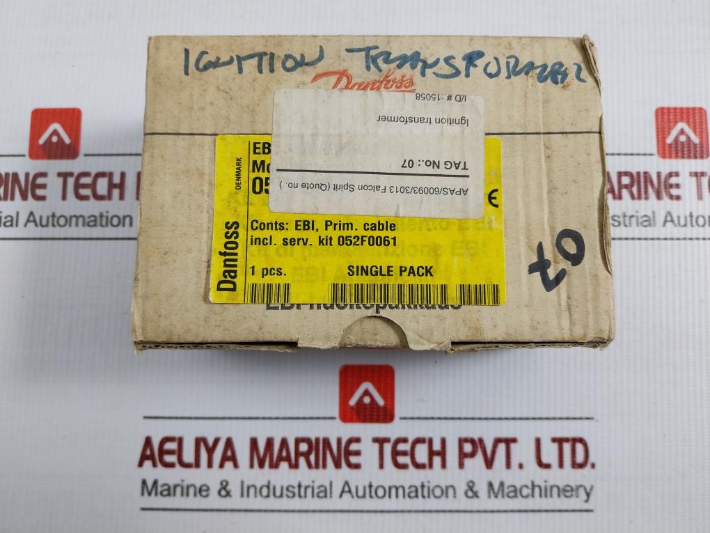 Danfoss 230V 50-60Hz Ebi Ignition Transformer Kit