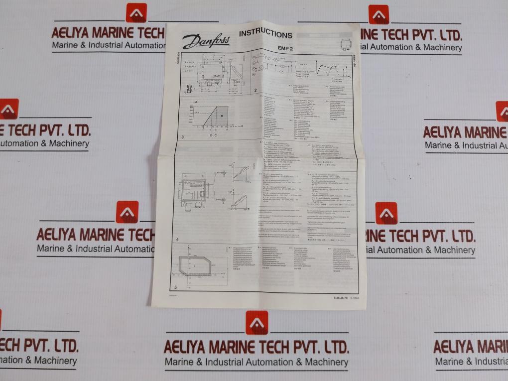 Danfoss 24 Vdc 4-20 Ma Pressure Transmitter Emp 2