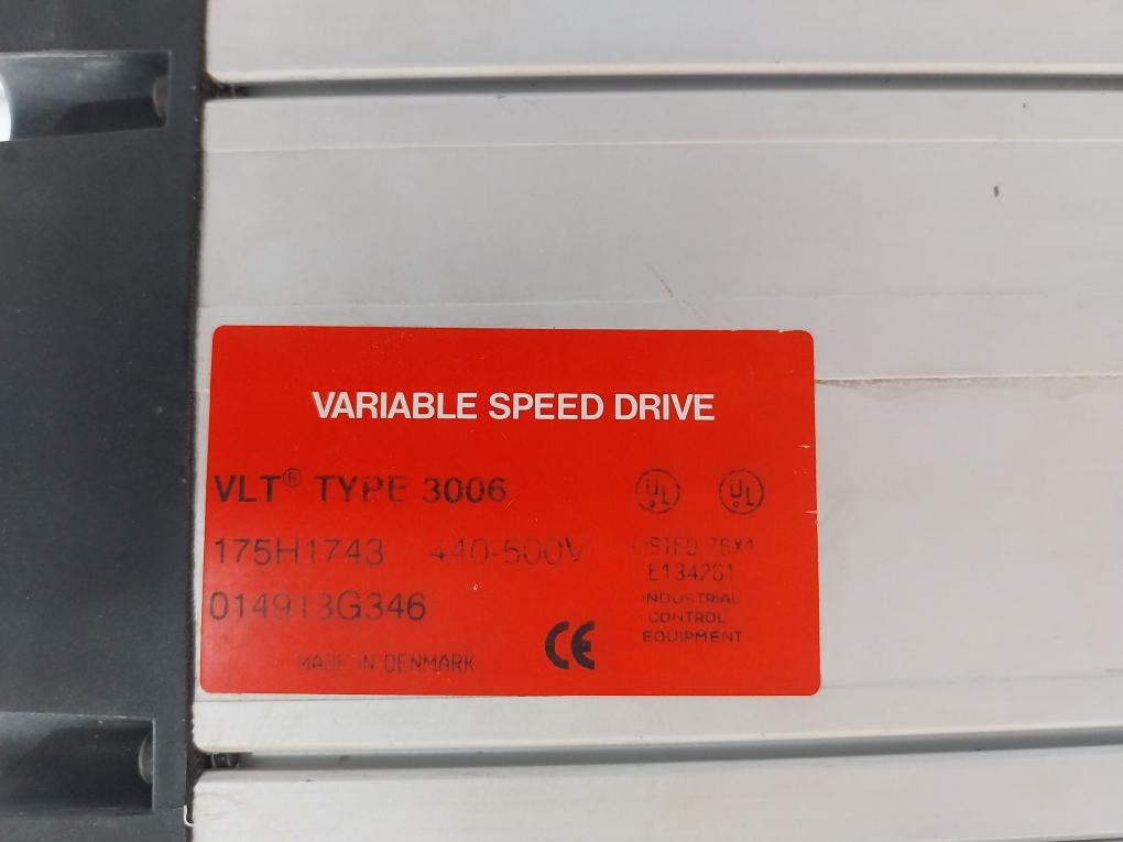 Danfoss 3006 Variable Speed Drive 440-500V