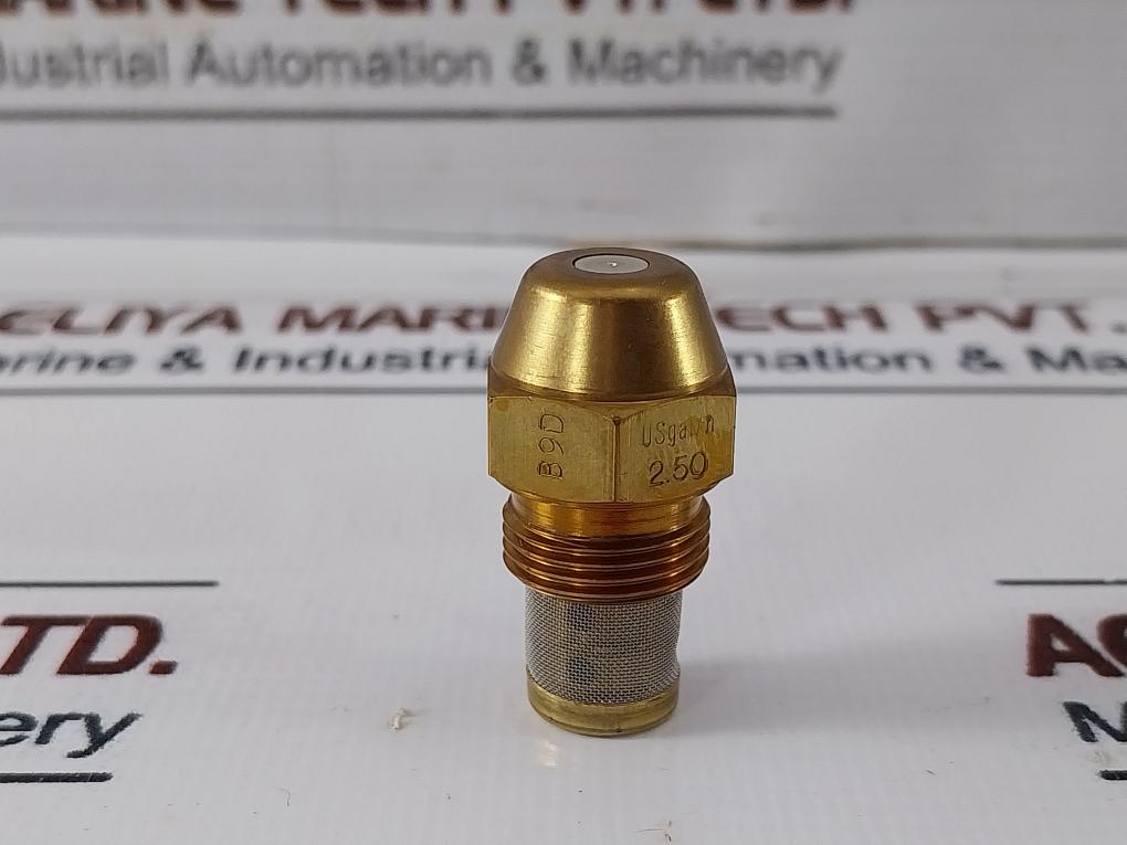 Danfoss 60°B Semi Solid Oil Nozzles 2.50 Usgal/H 9.29 Kg/H