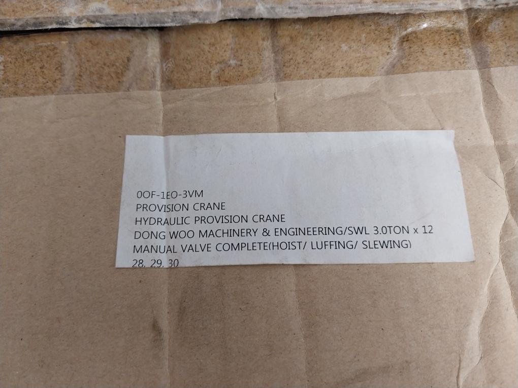 Danfoss 83049201 Complete Manual Sensing Proportional Valve 210Bar 4121H