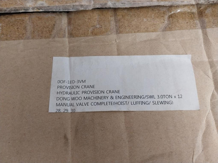Danfoss 83049201 Complete Manual Sensing Proportional Valve 210Bar 4121H