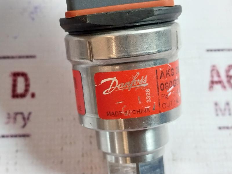 Danfoss Aks 3000 060g3899 Pressure Transmitter 10 To 30 Vdc, 4 To 20 Ma