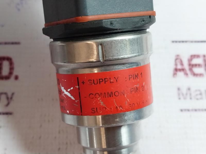 Danfoss Aks 3000 060g3899 Pressure Transmitter 10 To 30 Vdc, 4 To 20 Ma