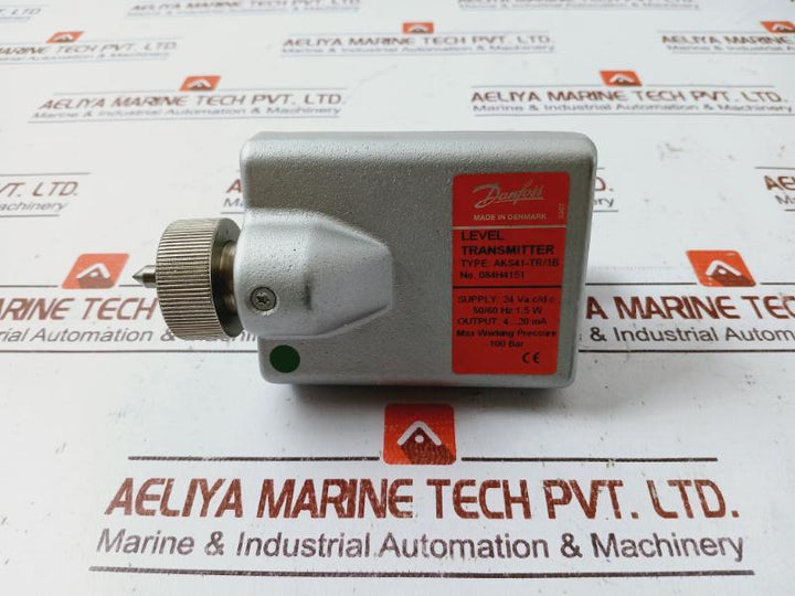 Danfoss Aks41-tr/3b Level Transmitter 084h4151 24 Vac/dc 4–20 Ma 100 Bar