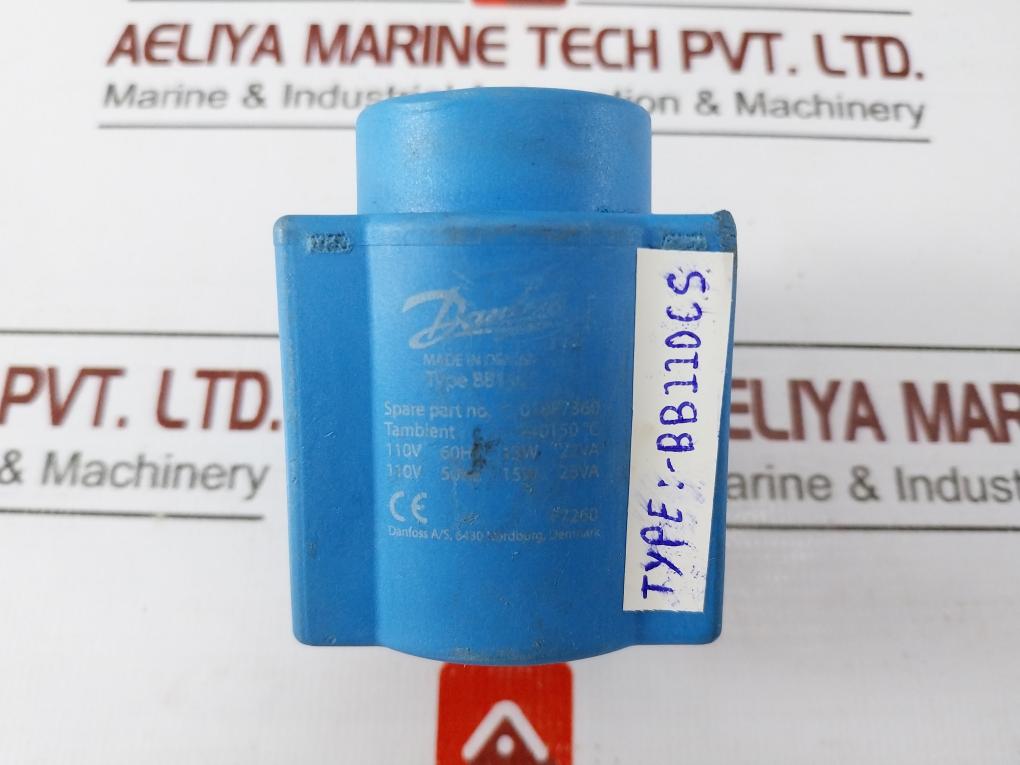 Danfoss Bb110cs Solenoid Coil 018f7360 -40°c To +50°c