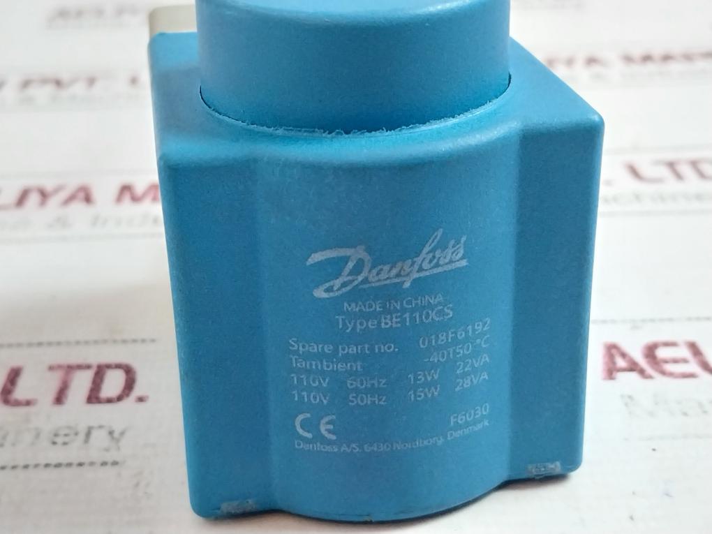 Danfoss Be110Cs Coil For Solenoid Valve 110V 60Hz 13W 22Va