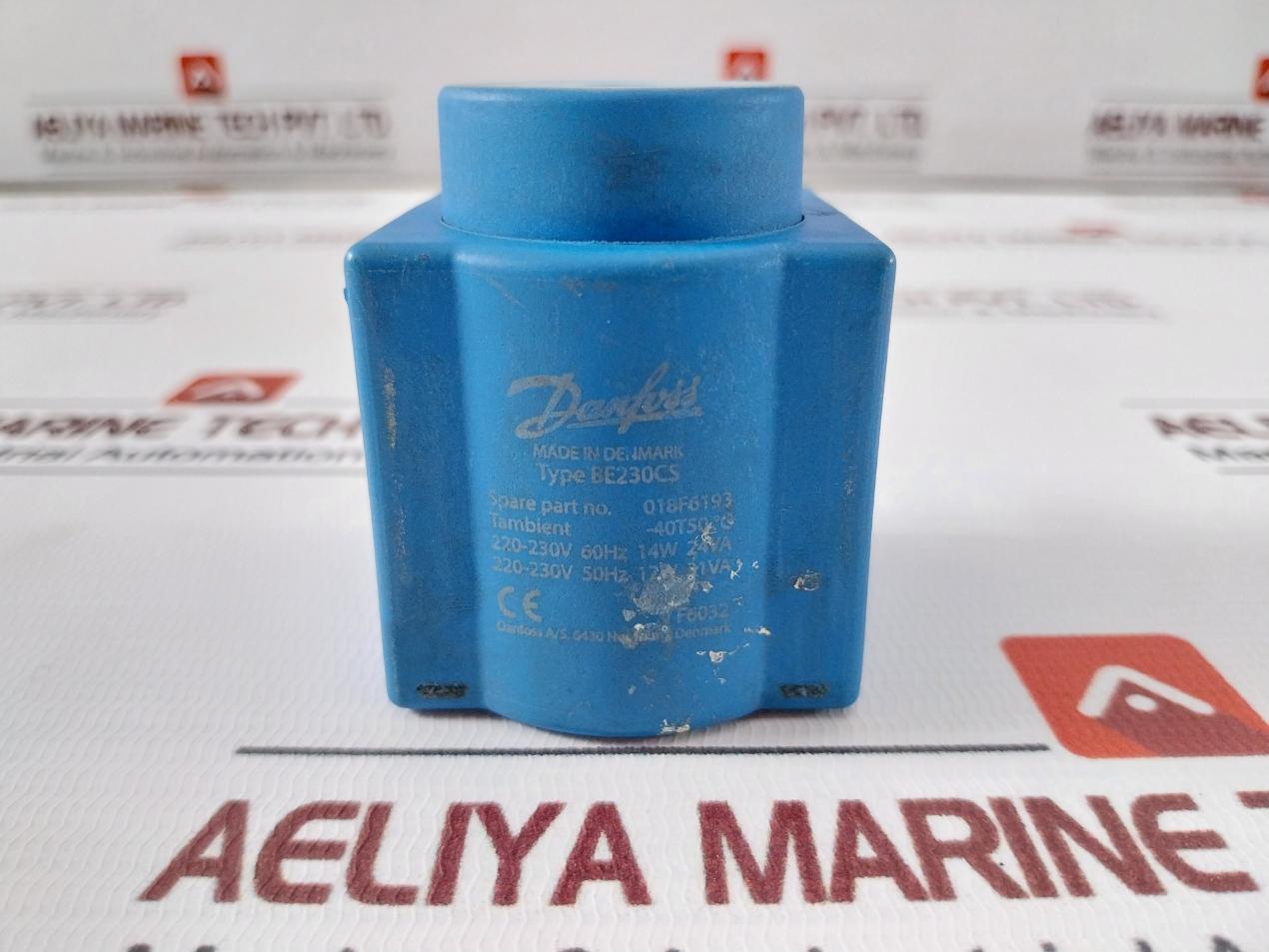 Danfoss Be230Cs Solenoid Coil 220–230V Ac