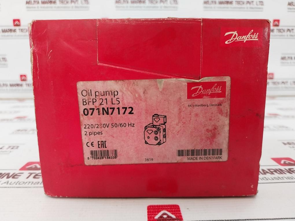 Danfoss Bfp 21 L5 Oil Burner Pump 071N7172