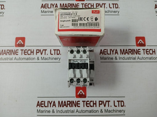 Danfoss 24V/50-60Hz 3-pole Contactor Ci 12