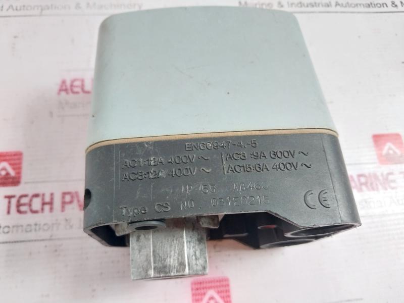 Danfoss Cs En60947-4-5 Pressure Switch 031E0215 Ip55 12A 400V 9A 600V 0.72-1 Bar