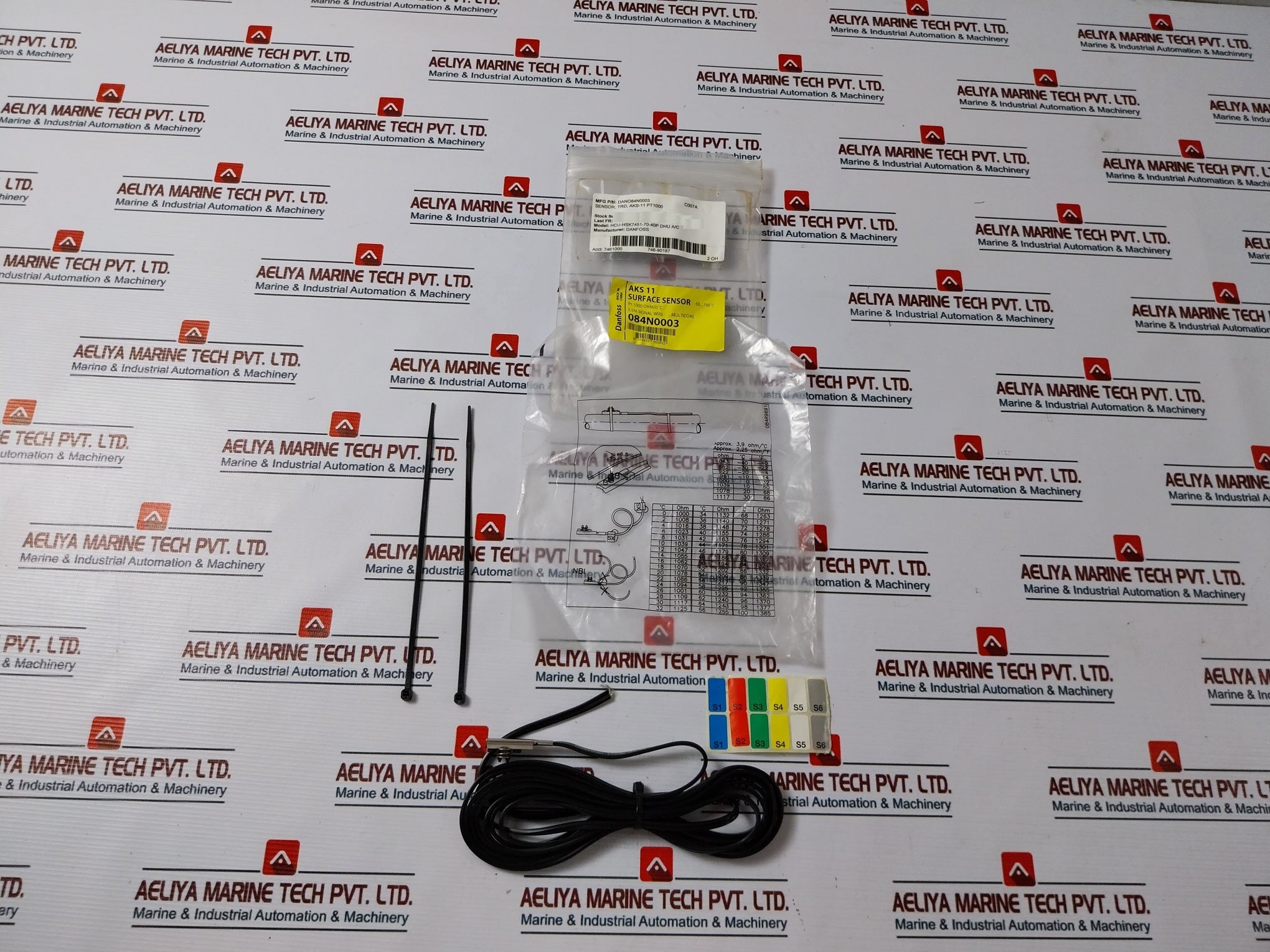 Danfoss Dano84N0003 Temperature Surface Sensor Aks 11