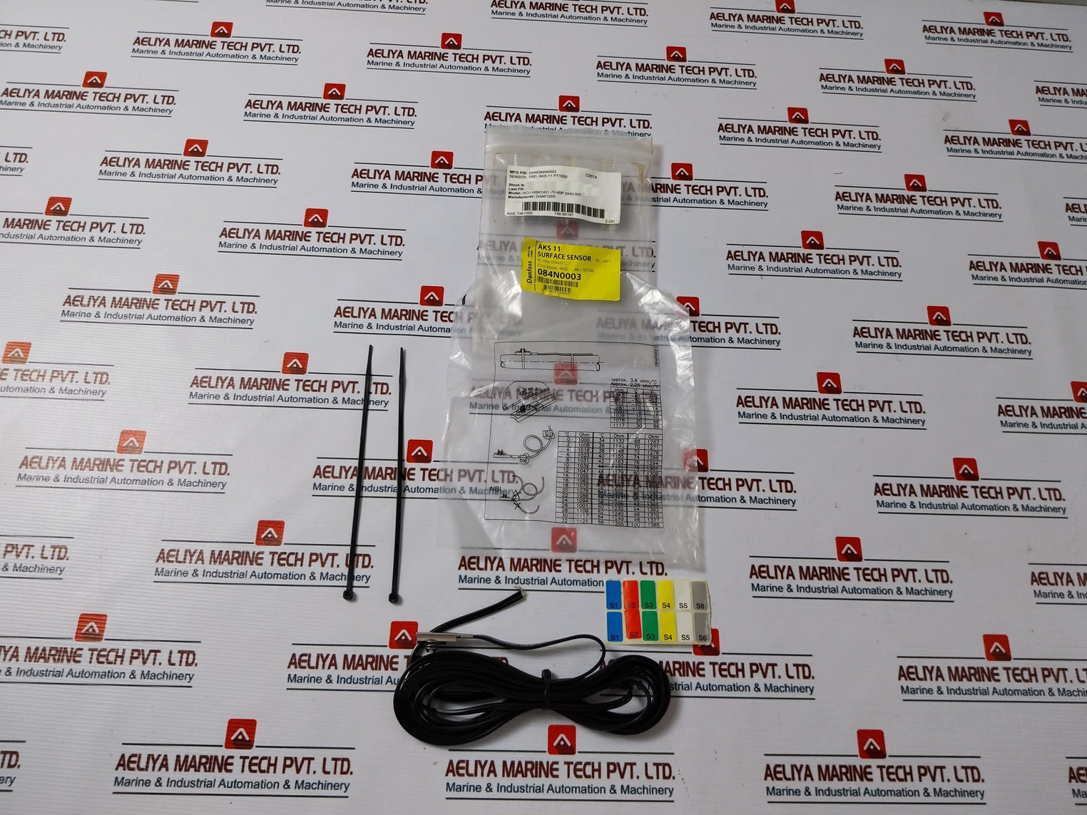 Danfoss Dano84N0003 Temperature Surface Sensor Aks 11