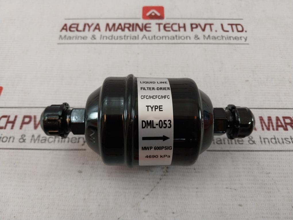 Danfoss Dml-053 Liquid Line Filter-drier 600 Psig / 4690 Kpa