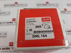 Danfoss Dml 164 023Z504491 Hermetic Filter Drier Eliminator 667 Psig / 46 Bar
