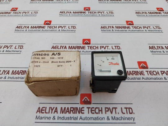 Danfoss DQ48-X Panel Meter 598-1012