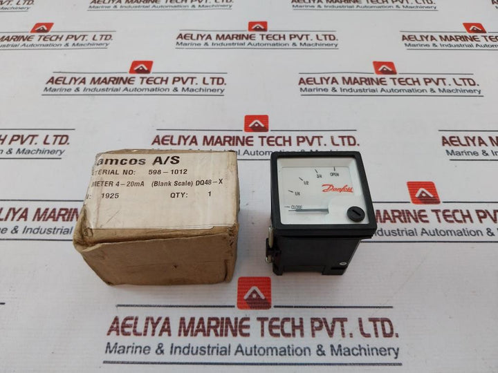 Danfoss DQ48-X Panel Meter 598-1012