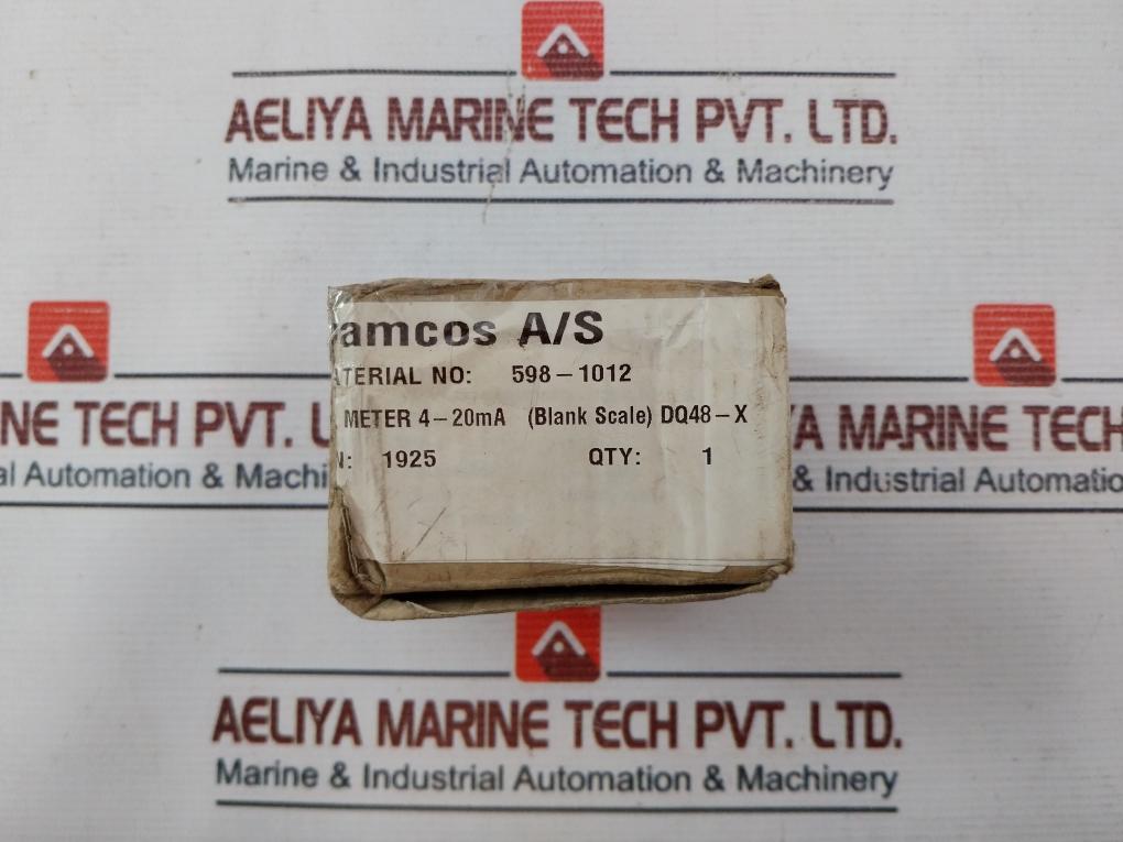 Danfoss DQ48-X Panel Meter 598-1012