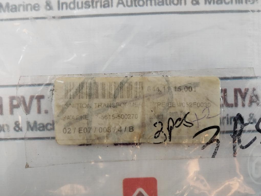 Danfoss Ebi Ignition Transformer, 230V, 60Va, 15Kv