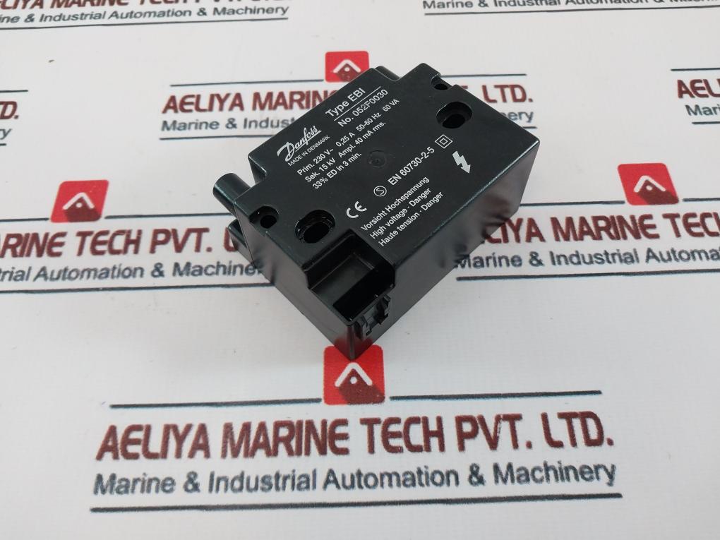 Danfoss Ebi Ignition Transformer, 230V, 60Va, 15Kv