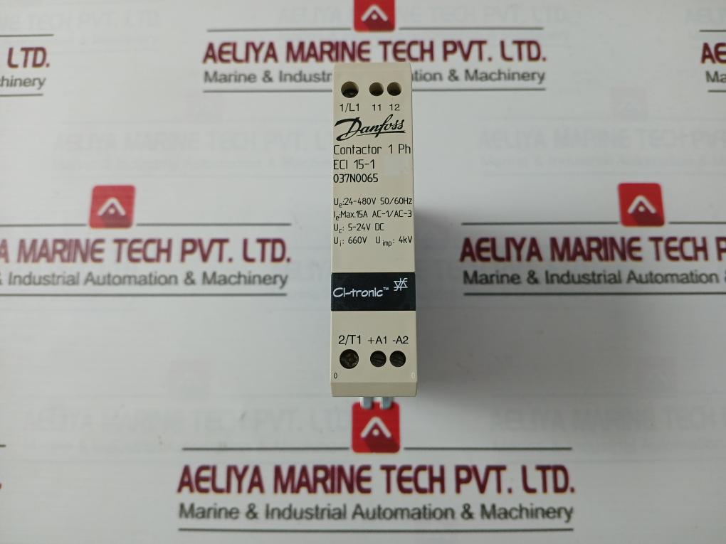 Danfoss Eci 15-1 Electronic Contactor 1 Phase En 60947-4-3