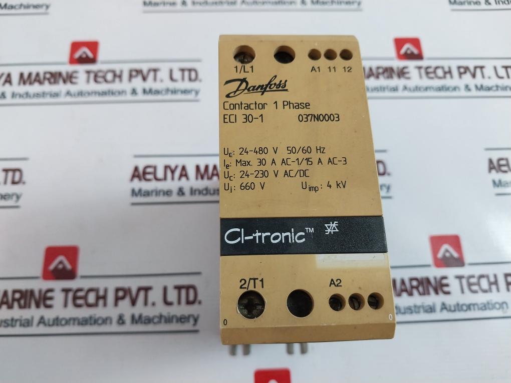 Danfoss Eci 30-1 1-phase Electronic Contactor 037N0003 50/60Hz