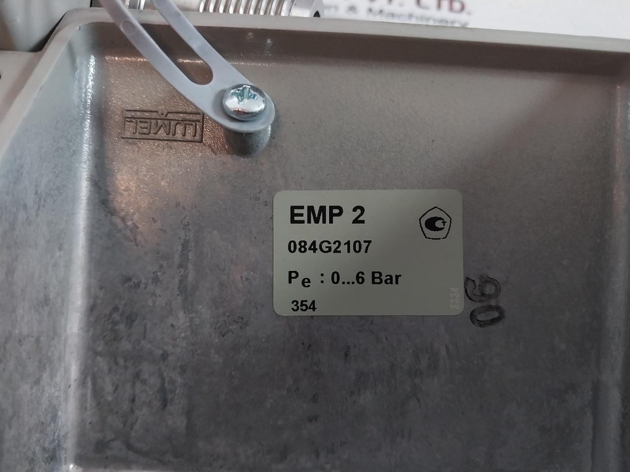 Danfoss Emp 2 Pressure Transmitter 4-20Ma 24Vdc Ip67 0-6Bar 084G2107 3334