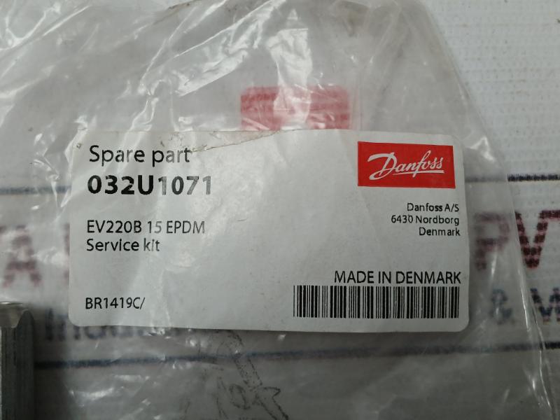 Danfoss Ev220B 15 Epdm Solenoid Valves Spare Parts Service Kit Br1419C