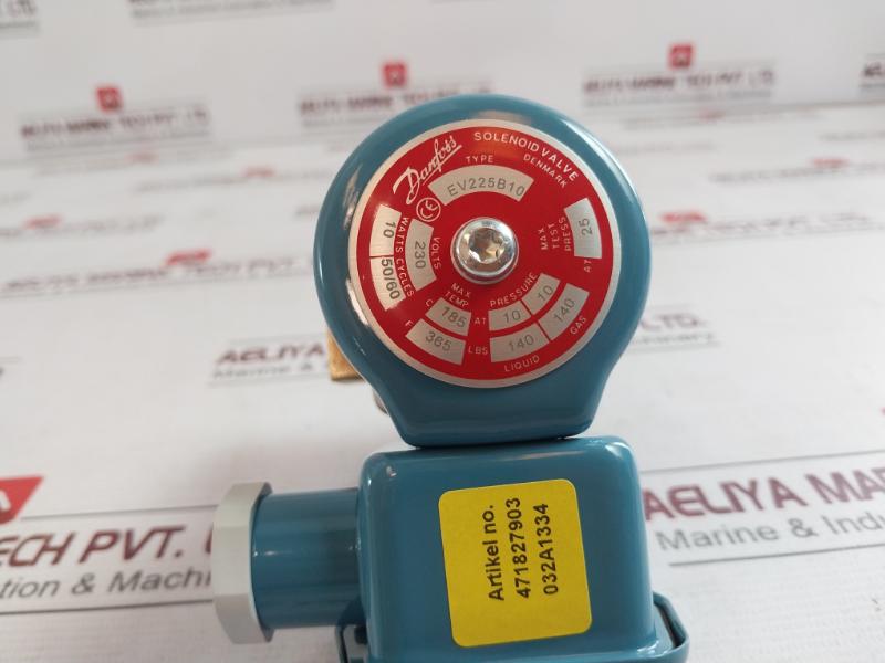 Danfoss Ev225B10 Way Solenoid Valve For Steam Coil Br230C 220/230V 032K1312 95