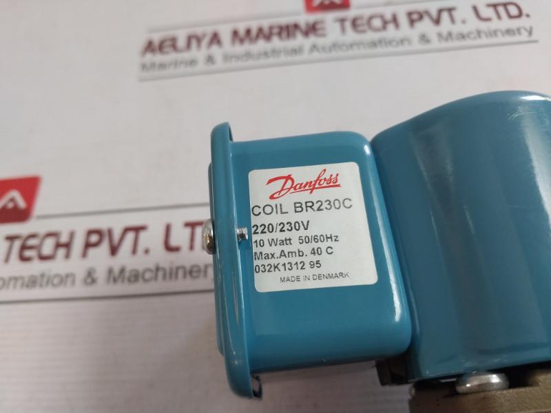 Danfoss Ev225B10 Way Solenoid Valve For Steam Coil Br230C 220/230V 032K1312 95