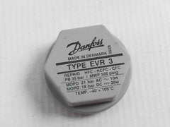Danfoss Evr 3 Solenoid Valve -40˚+105˚C Mopd 18 Bar Dc 20W