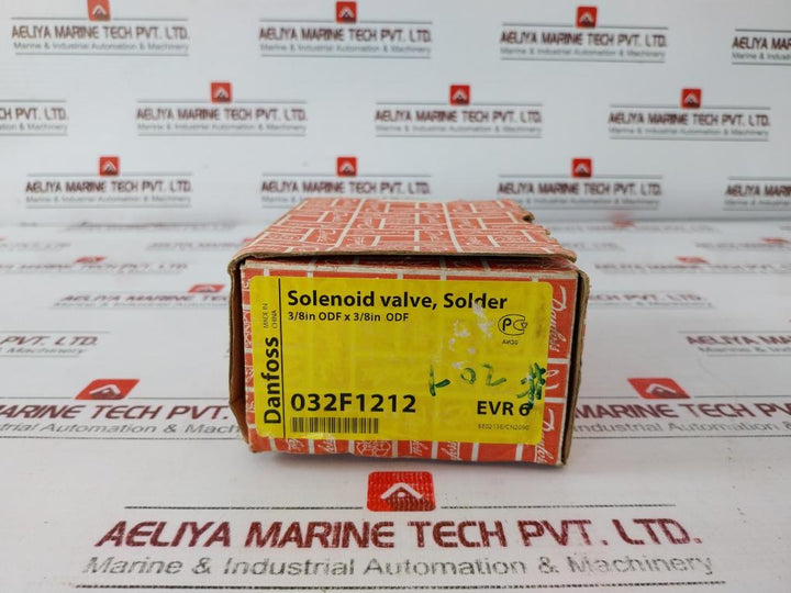Danfoss Evr 6 Solenoid Valve For Refrigeration 032F1212