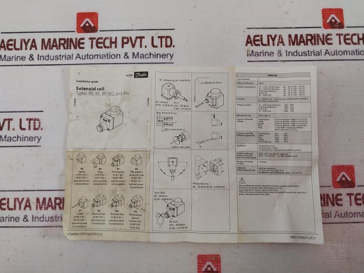 Danfoss Evra25 032F6225 Solenoid Valve + Coil(018F6282) + Seal Kit(027F0081) Set
