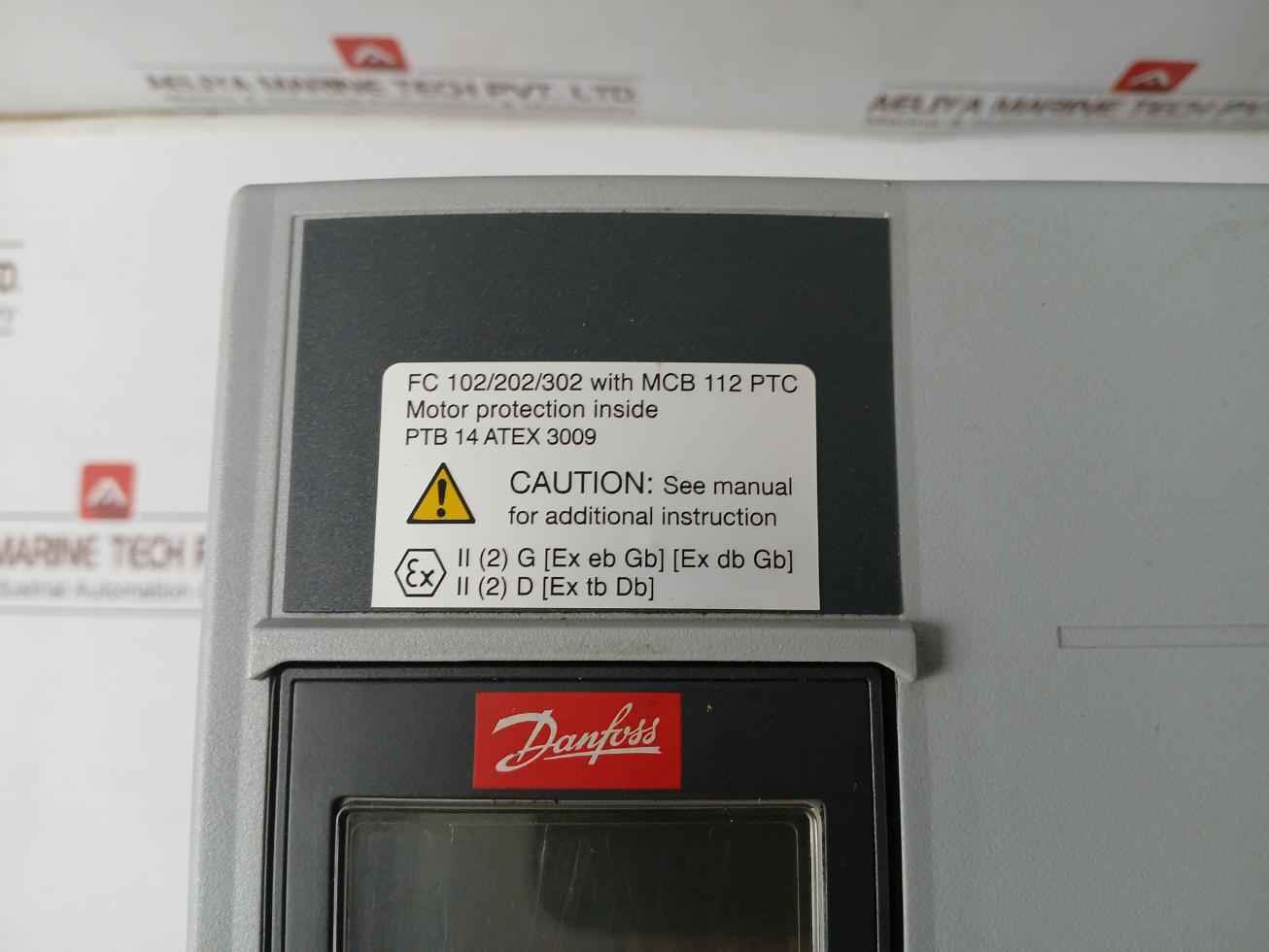 Danfoss Fc-202P18Kt4P55H5Tgcxxxsxxxxaxb2Cxxxxdx Vlt Aqua Drive 132X3873