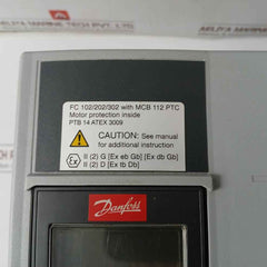 Danfoss Fc-202P18Kt4P55H5Tgcxxxsxxxxaxb2Cxxxxdx Vlt Aqua Drive 132X3873