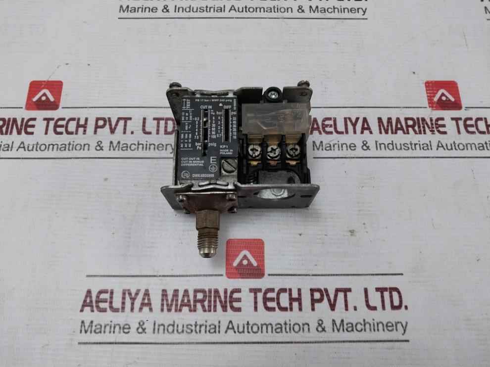 Danfoss Kp1 Pressure Switch Pb 17 Bar/Mwp 245 Psig Ac 15 10A