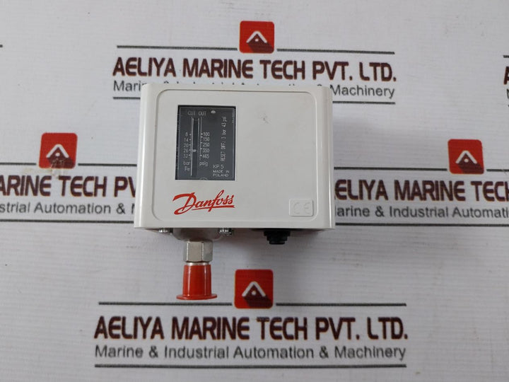 Danfoss Kp5 Pressure Switch 8-32 Bar Pe 100-465 Psig Reset Diff-3 Bar 43 Psi