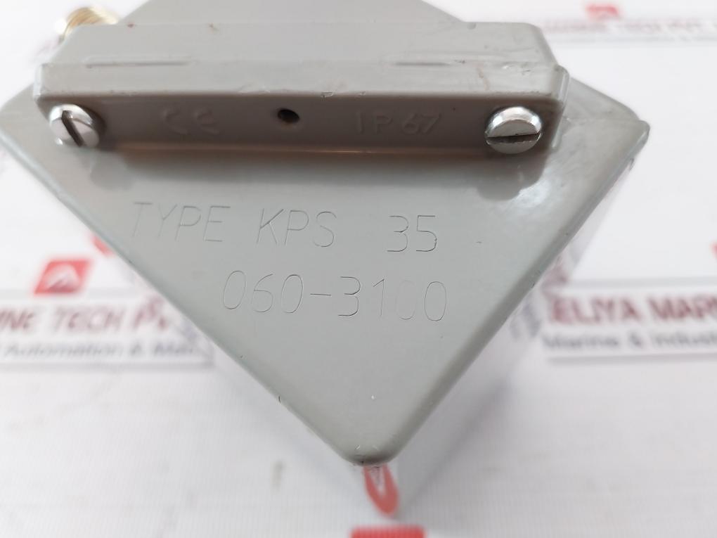 Danfoss Kps 35 Pressure Switch 0-0.8 Mpa 060-3100 12 Bar/175 Psig 240 Va