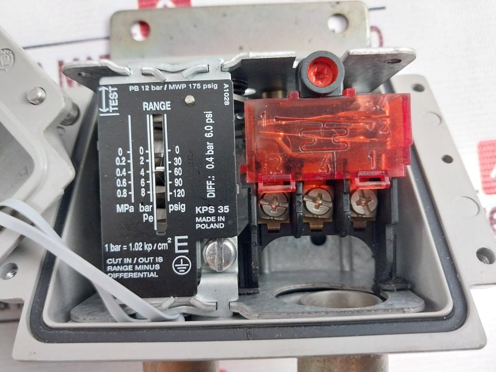 Danfoss Kps35 Pressure switch 10a 440 V